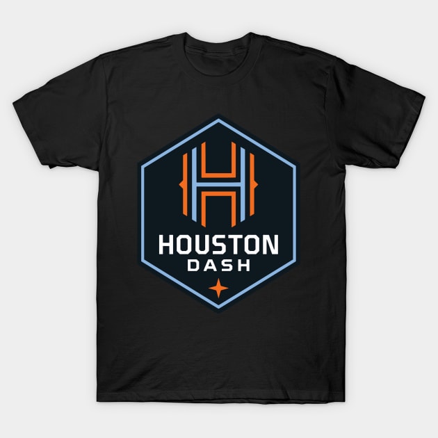 Houston logo Dash logo T-Shirt by claytoavis